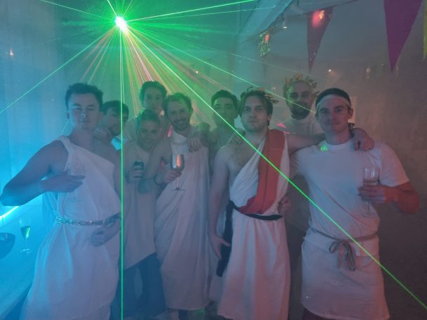 Fest med partylaser